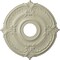 Ekena Millwork Attica Ceiling Medallion (Fits Canopies up to 5"), Hand-Painted Clear Yellow, 18"OD x 4"ID x 5/8"P CM18ATCYF - alternate 1